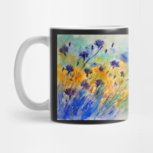 Blue cornflowers Mug